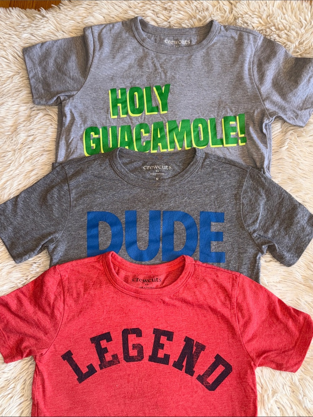 Crewcuts Kids Short-Sleeve Graphic Tee Trio all size 8